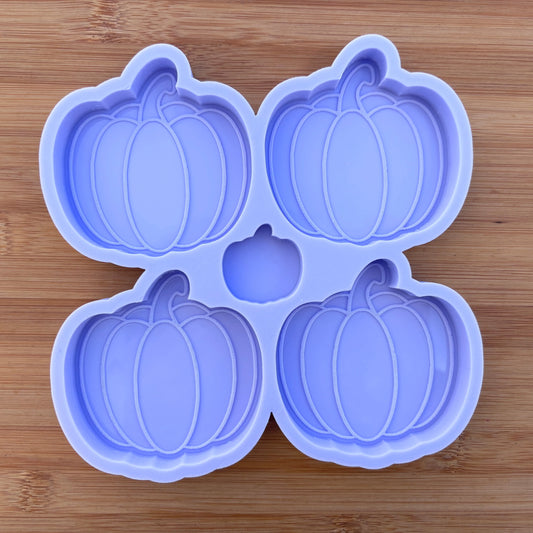 3 inch Pumpkin Silicone Mold - The Crafts and Glitter Shop