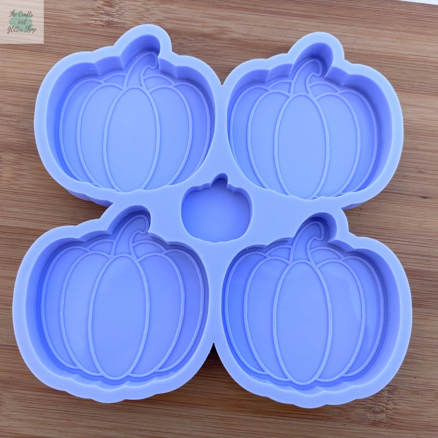 3 inch Pumpkin Silicone Mold - The Crafts and Glitter Shop
