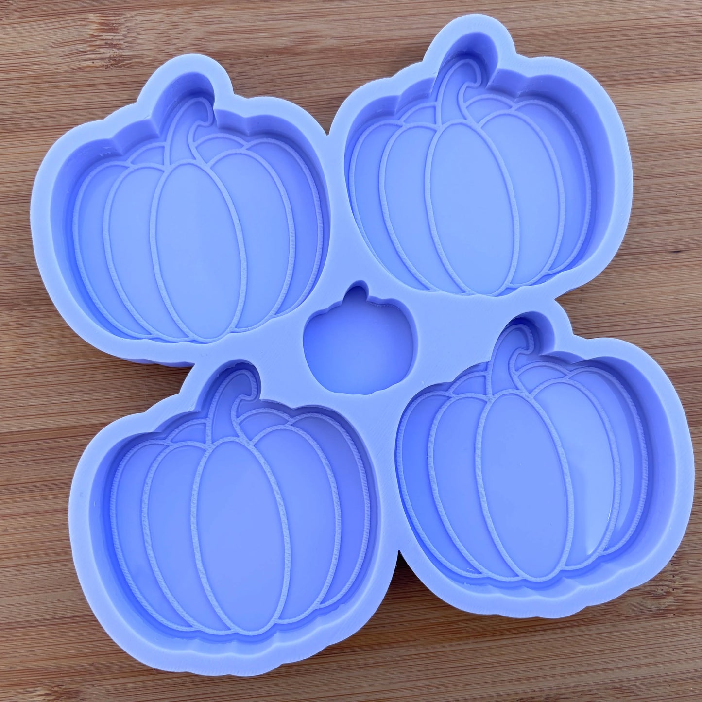 3 inch Pumpkin Silicone Mold - The Crafts and Glitter Shop