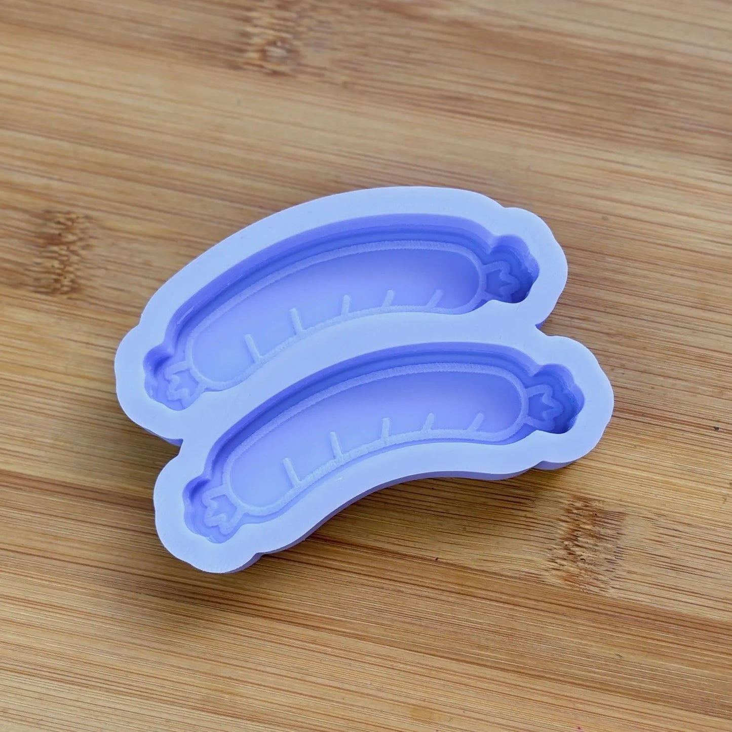 3 inch Sausage Silicone Mold - The Crafts and Glitter Shop