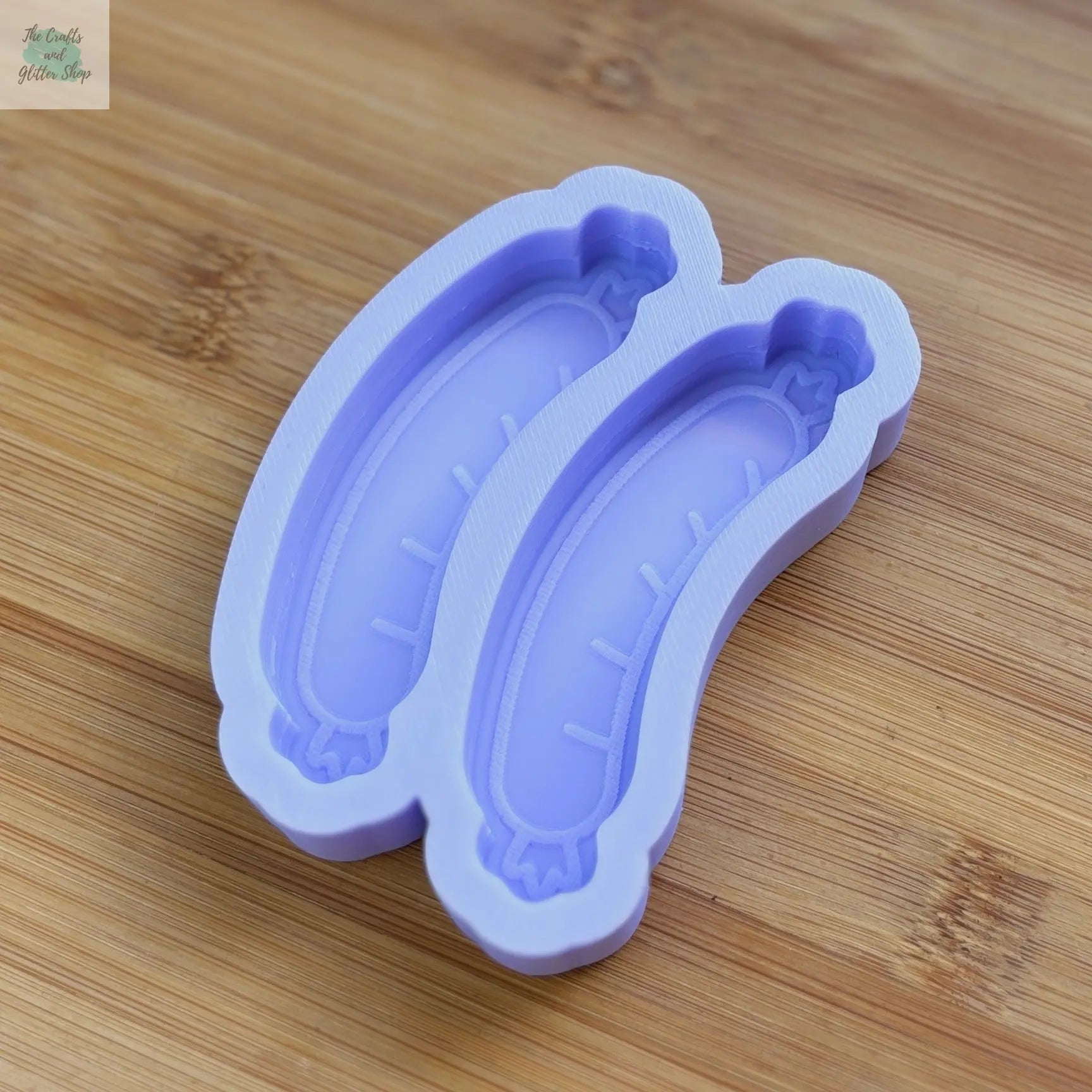 3 inch Sausage Silicone Mold - The Crafts and Glitter Shop