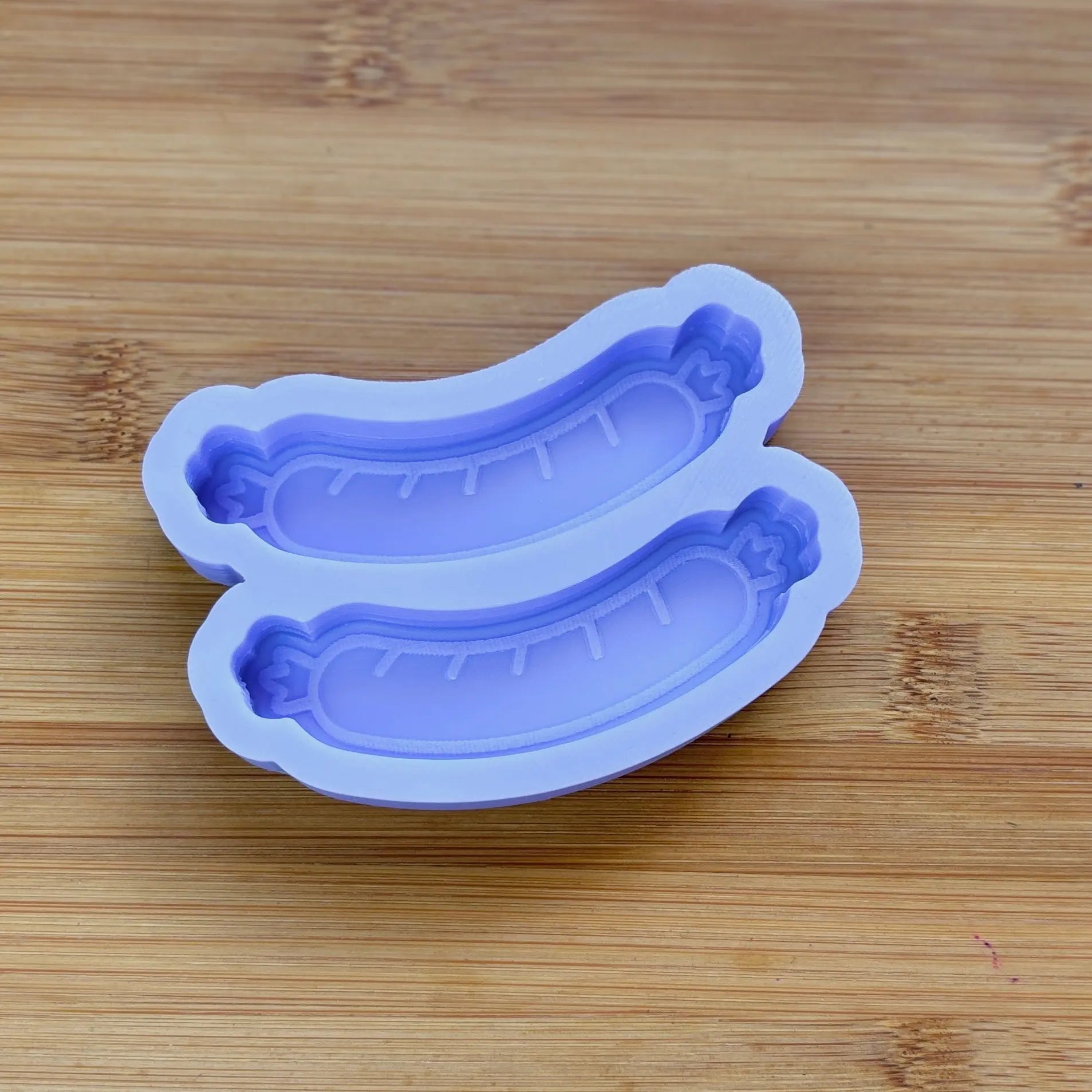 3 inch Sausage Silicone Mold - The Crafts and Glitter Shop