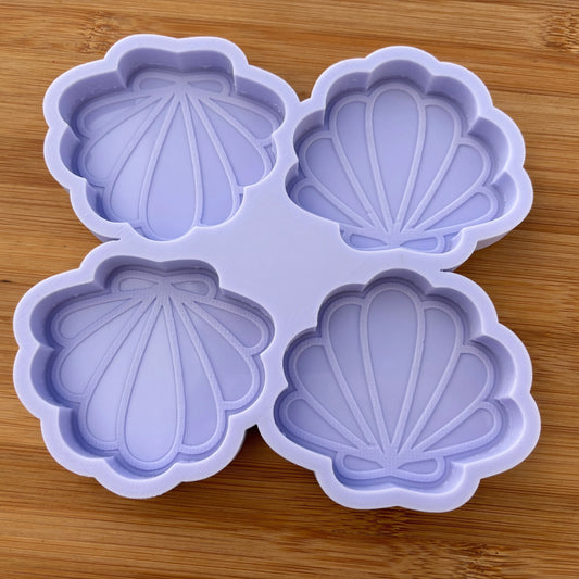 3 inch Seashell Silicone Mold - The Crafts and Glitter Shop
