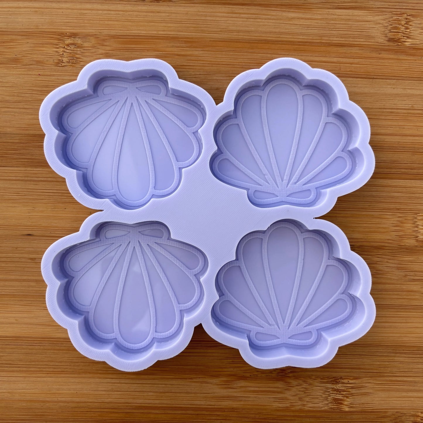 3 inch Seashell Silicone Mold - The Crafts and Glitter Shop