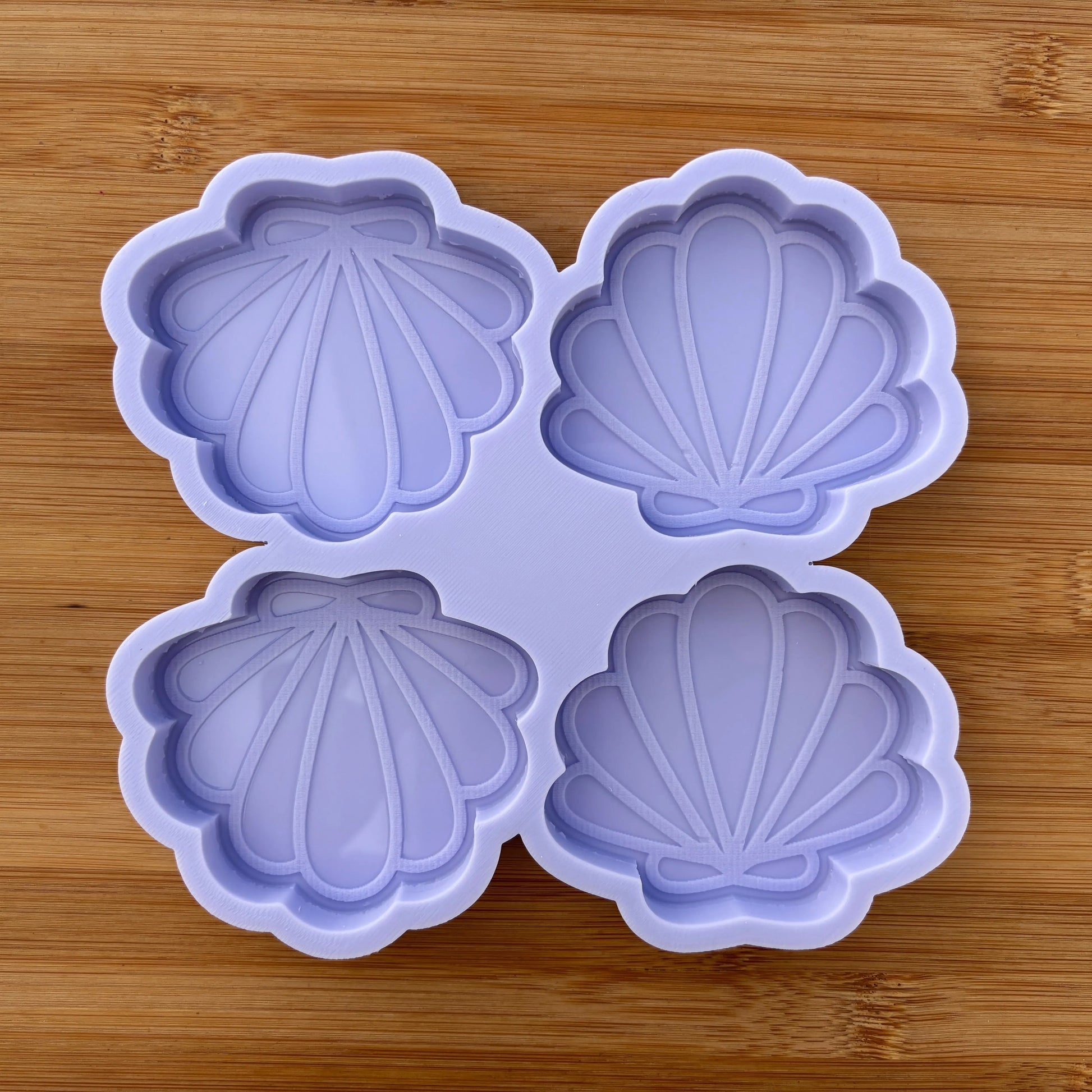 3 inch Seashell Silicone Mold - The Crafts and Glitter Shop