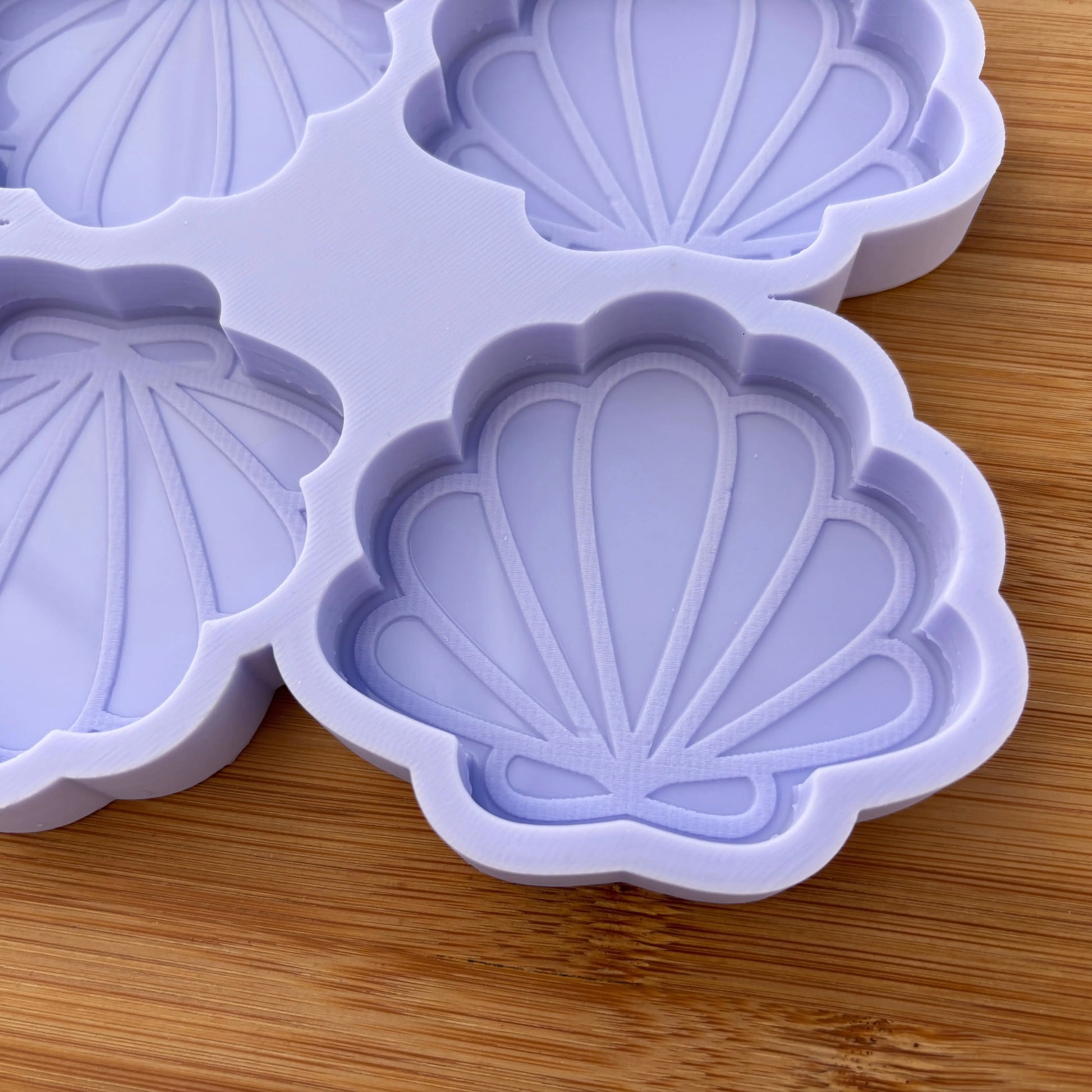 3 inch Seashell Silicone Mold - The Crafts and Glitter Shop