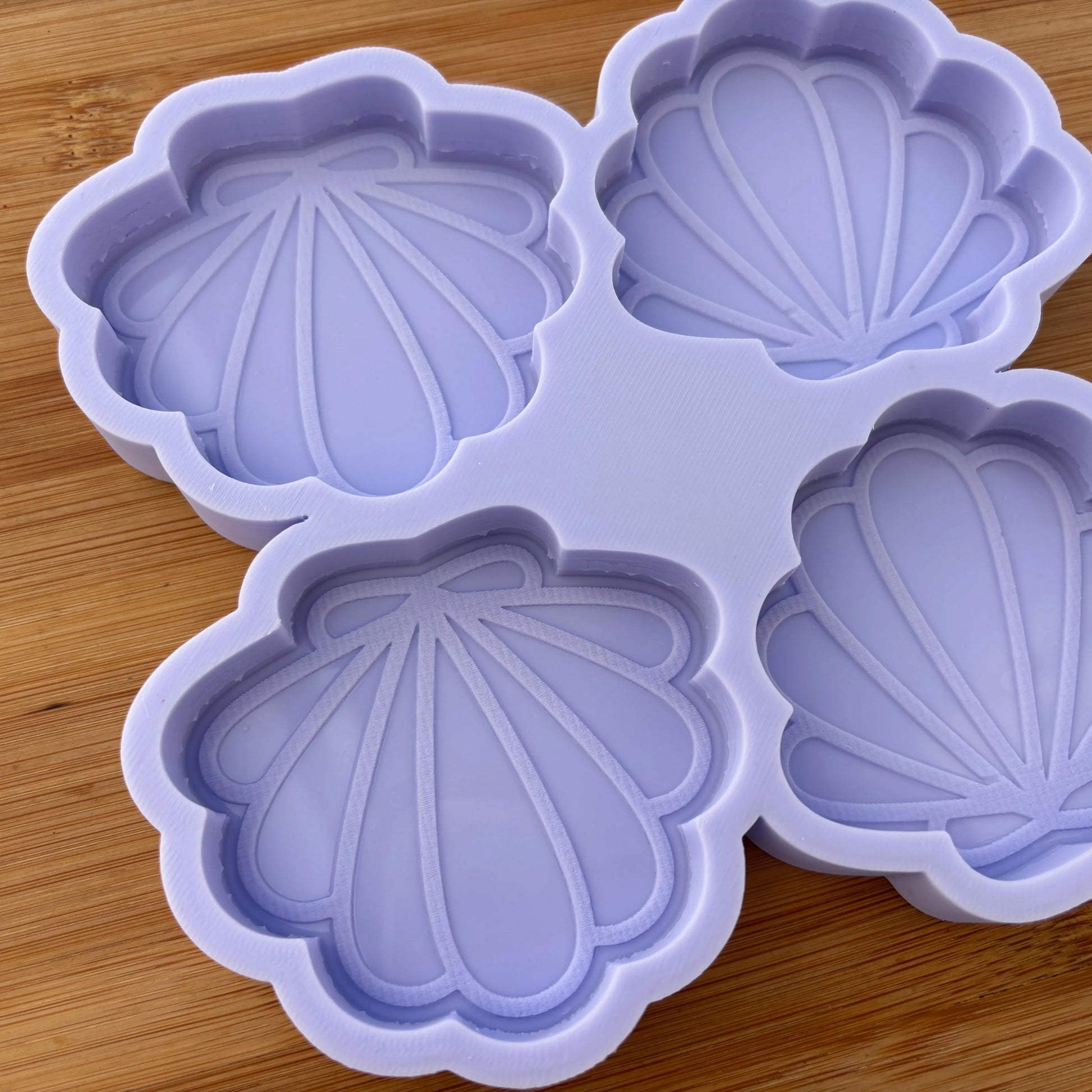 3 inch Seashell Silicone Mold - The Crafts and Glitter Shop