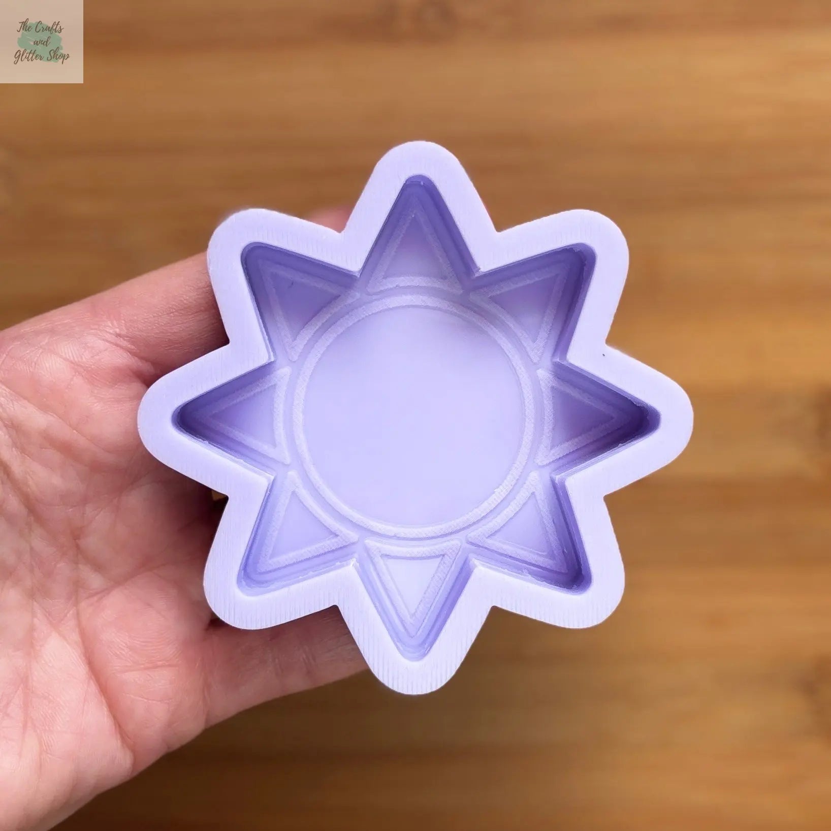3 inch Sun Silicone Mold - The Crafts and Glitter Shop