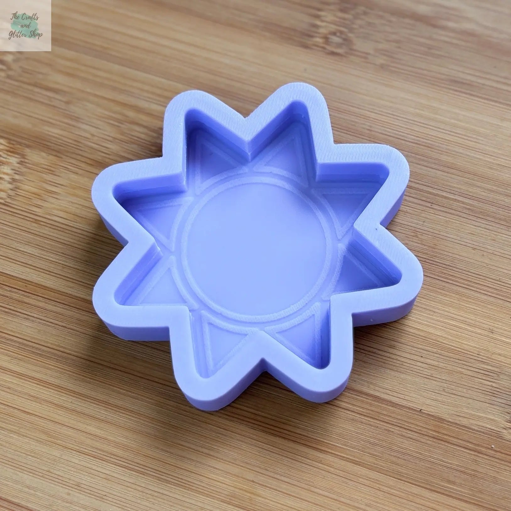 3 inch Sun Silicone Mold - The Crafts and Glitter Shop