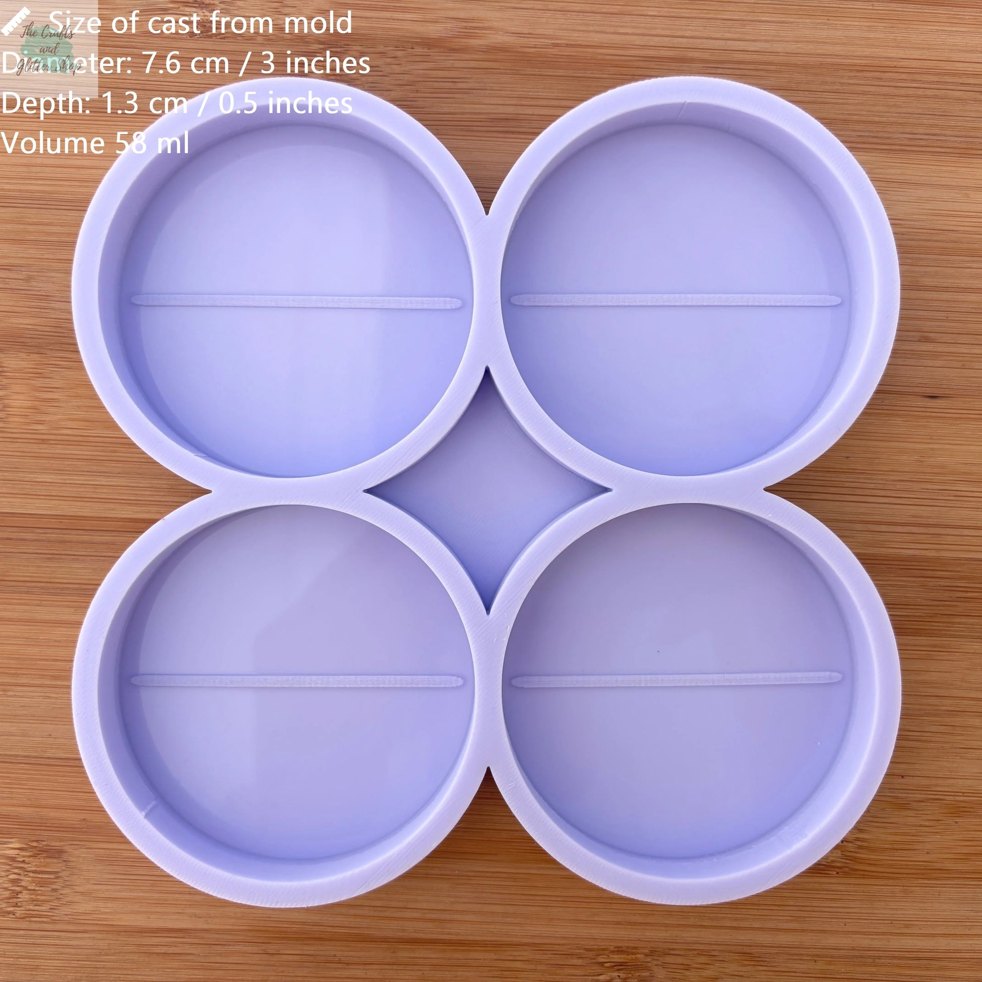 3 inch Tablet Silicone Mold