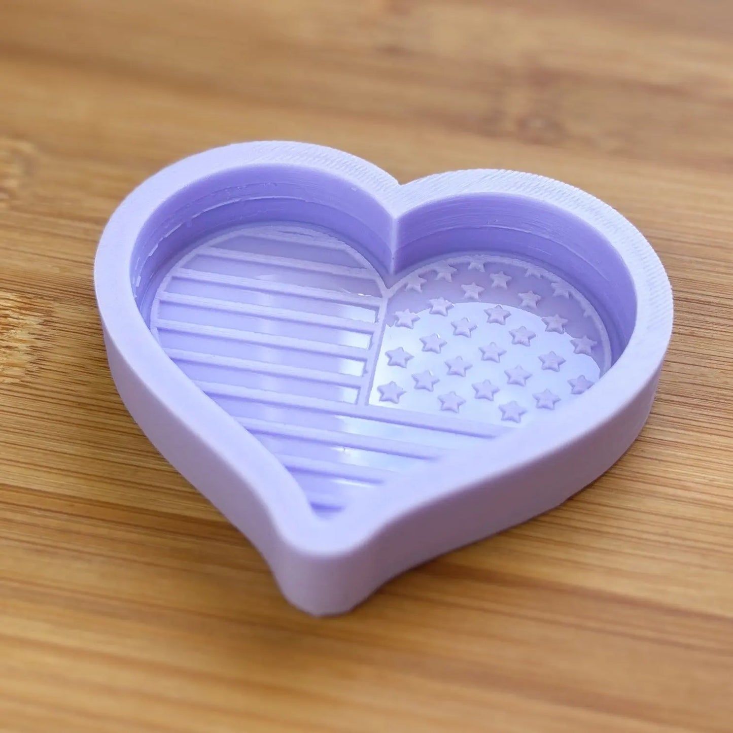 3 inch USA Flag Silicone Mold - The Crafts and Glitter Shop
