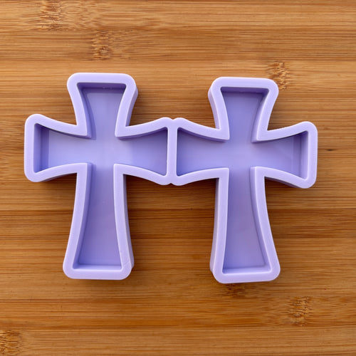 4 inch Cross Silicone Mold
