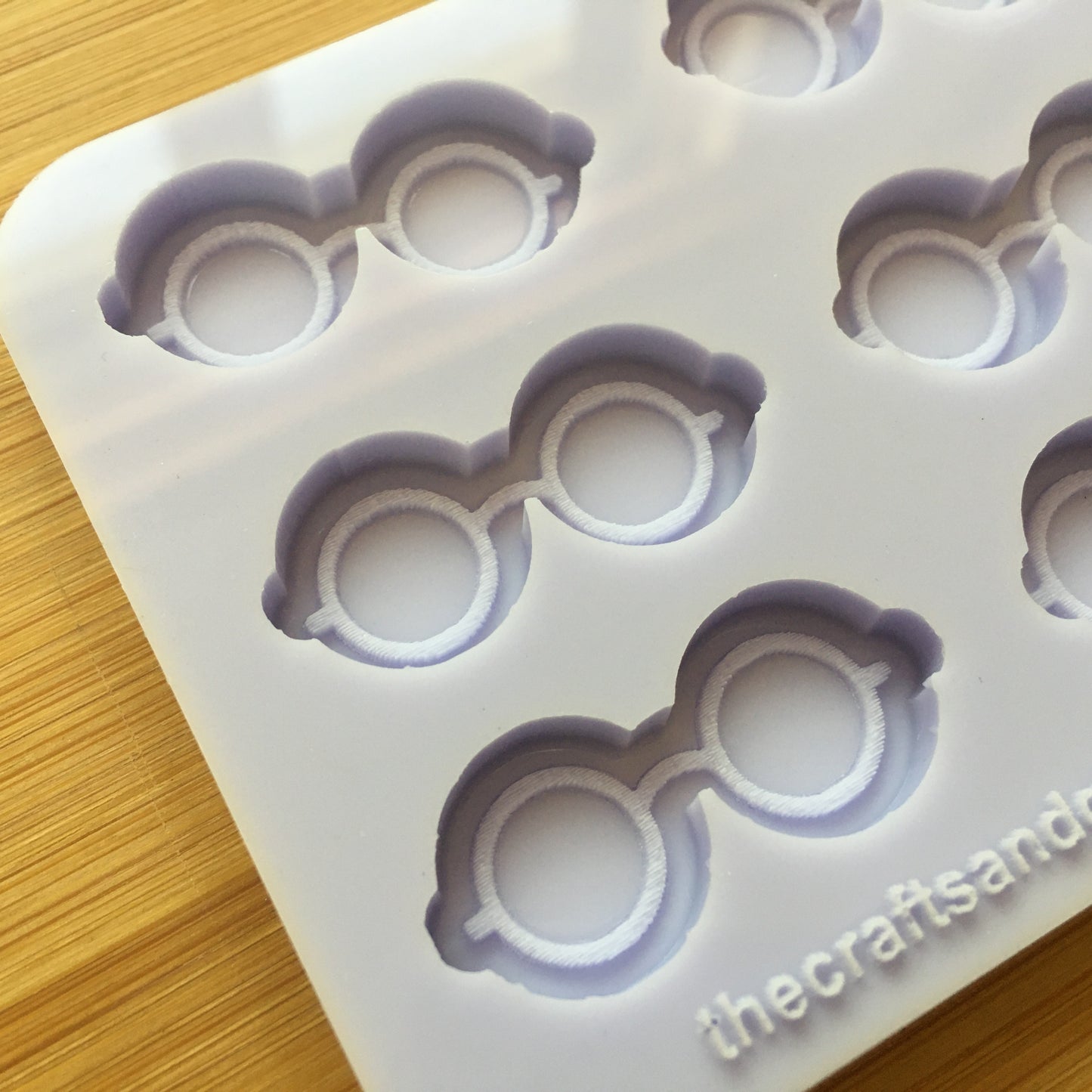 34mm Nerdy Glasses Silicone Mold
