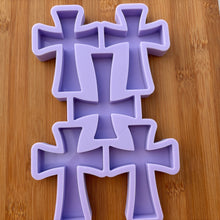 Load image into Gallery viewer, 3 inch Cross Silicone Mold
