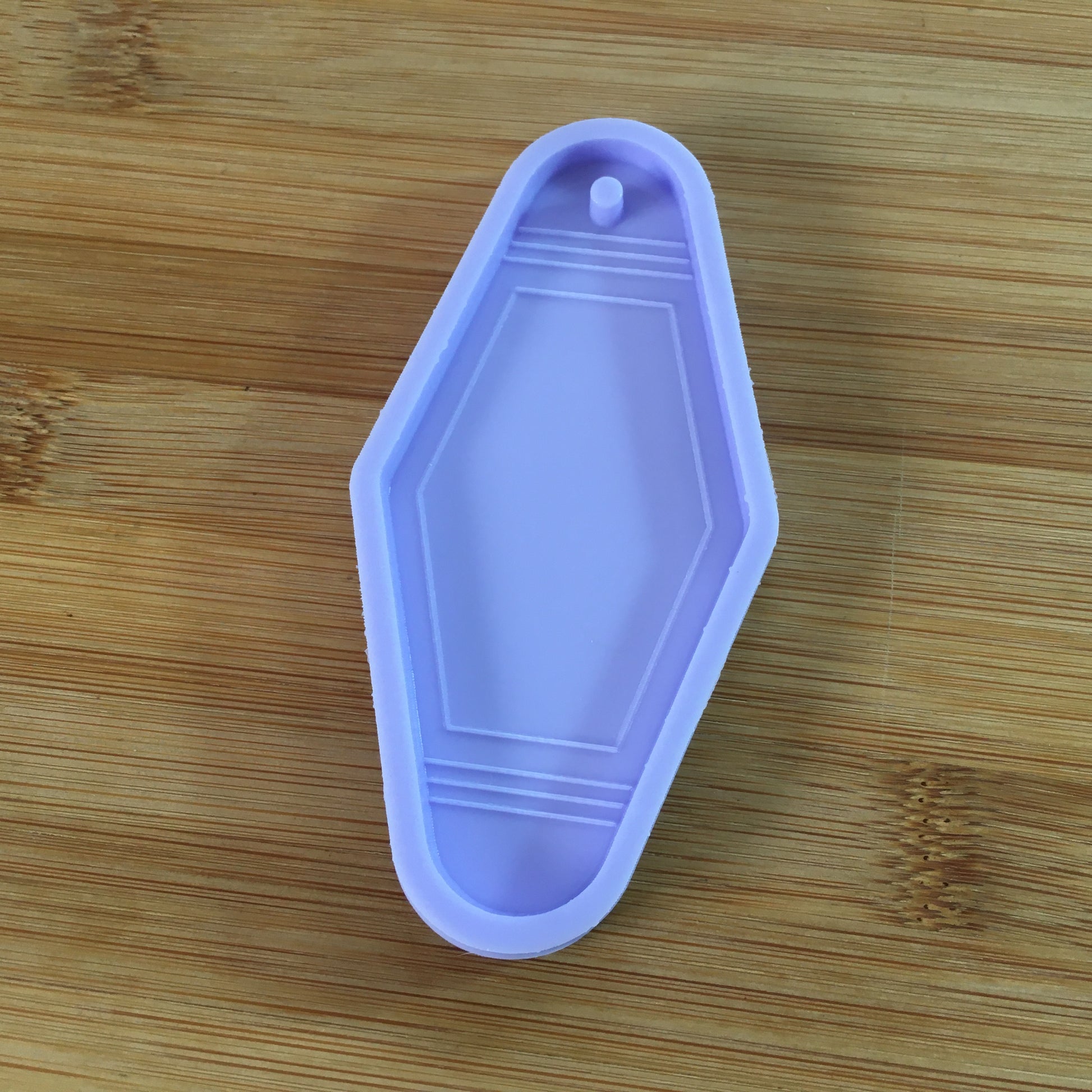 3.5" Retro Hotel Tag Silicone Mold
