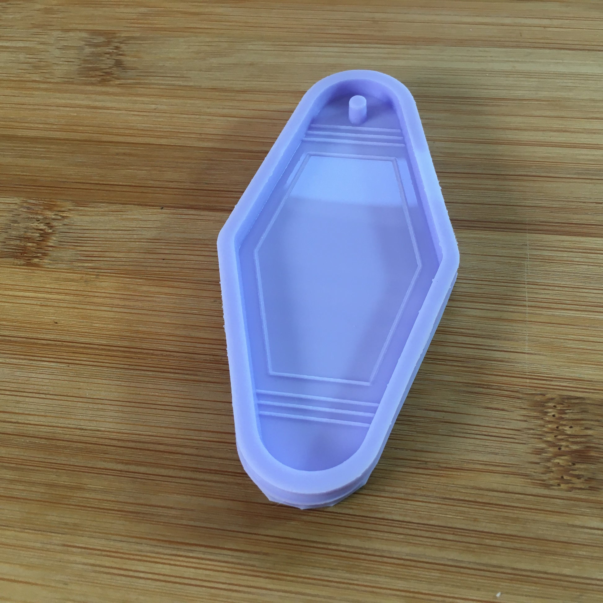 3.5" Retro Hotel Tag Silicone Mold
