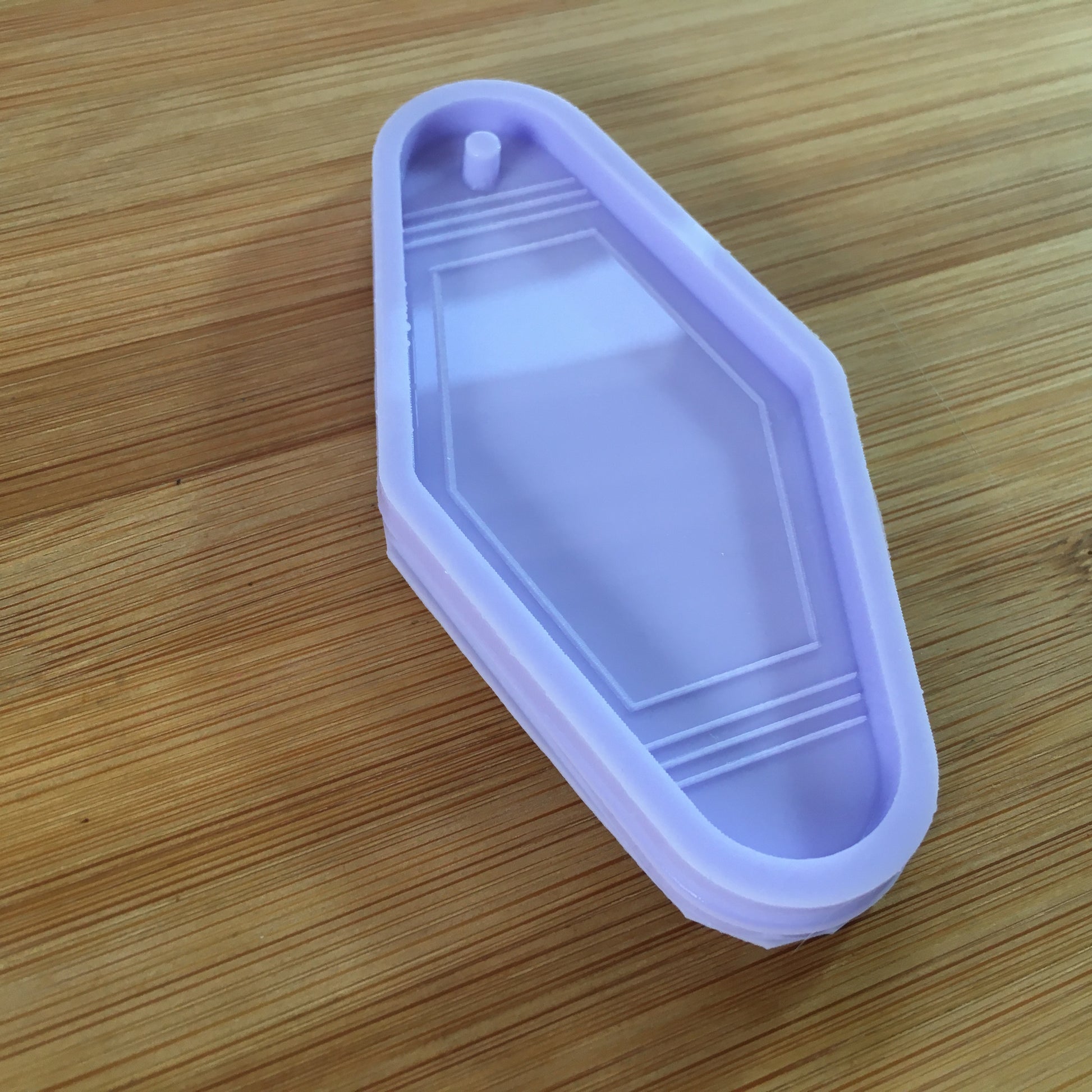 3.5" Retro Hotel Tag Silicone Mold