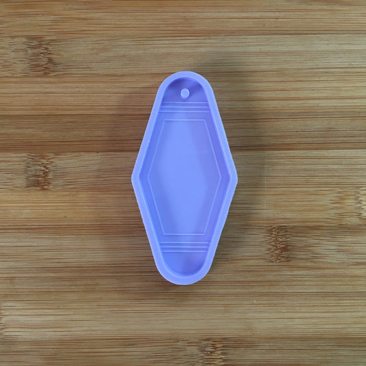 3.5" Retro Hotel Tag Silicone Mold