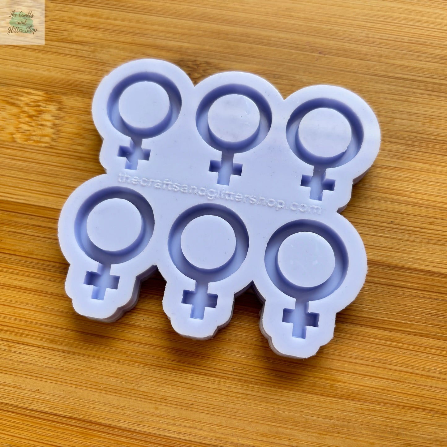 3cm Female Symbol Silicone Mold