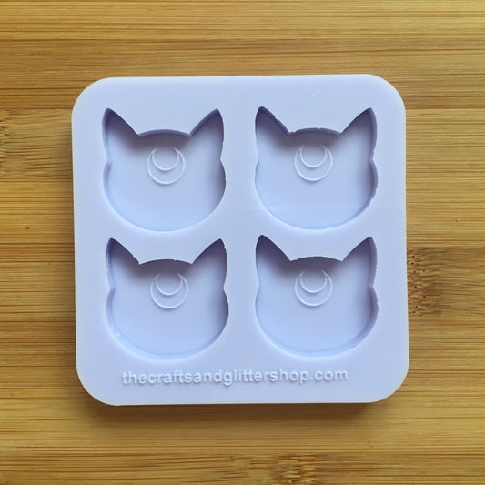 3cm Lunar Kitty Silicone Mold