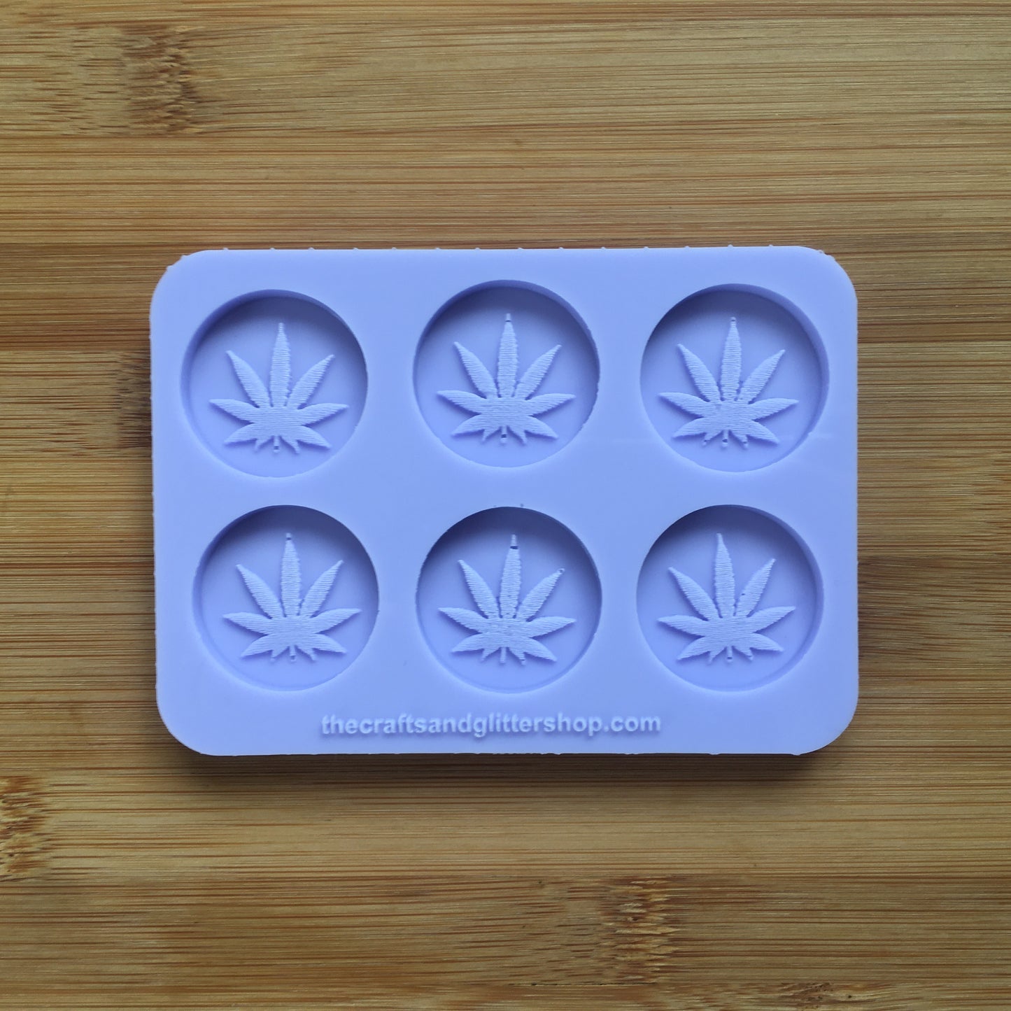3cm Weed Badge Silicone Mold