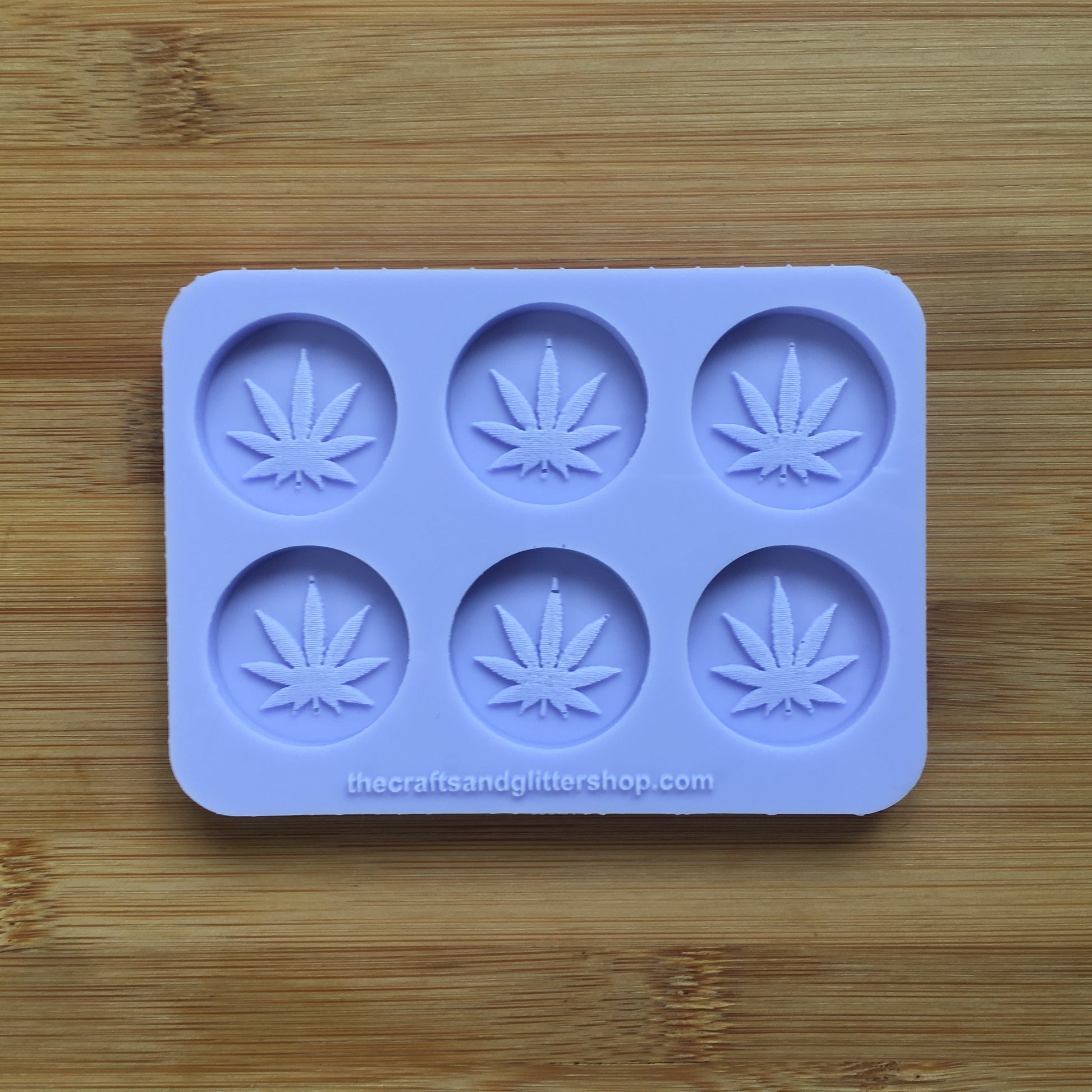 3cm Weed Badge Silicone Mold