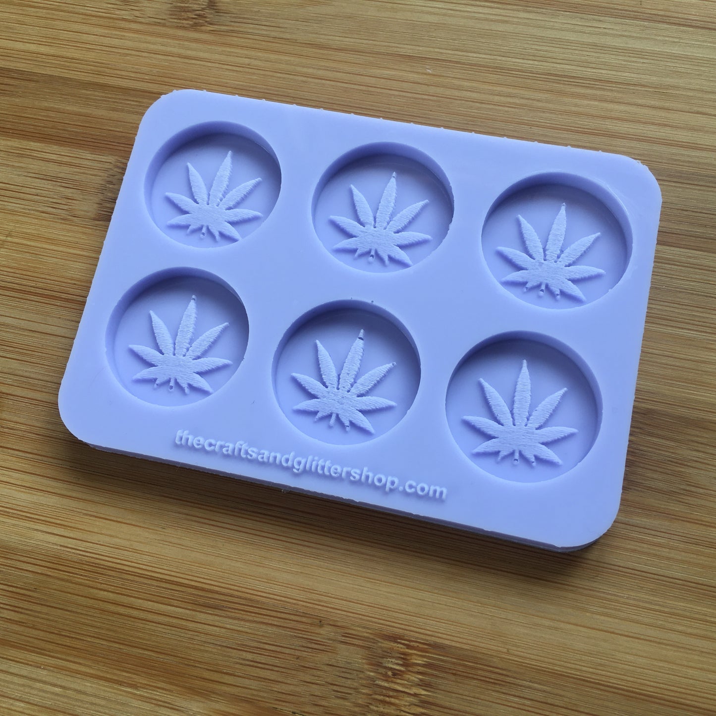 3cm Weed Badge Silicone Mold