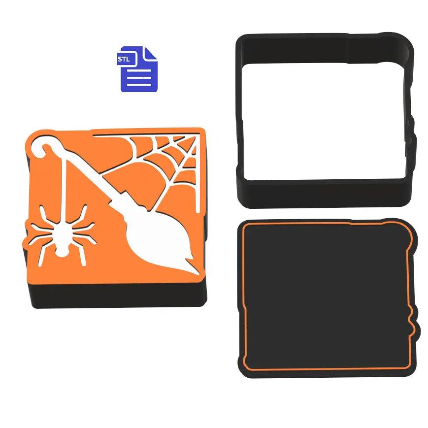3pc Halloween Bath Bomb Mold STL File