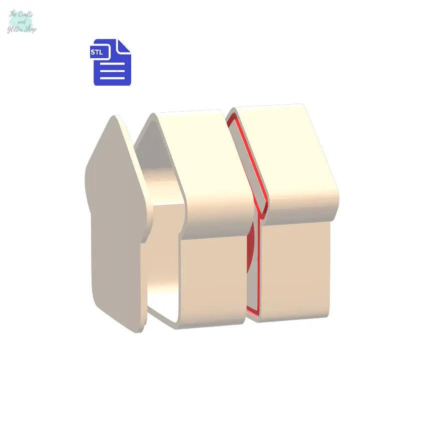 3pc New Home Bath Bomb Mold STL File