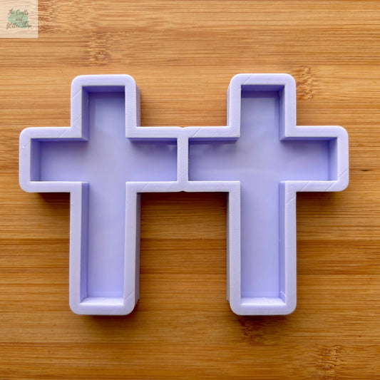 4" Cross Silicone Mold