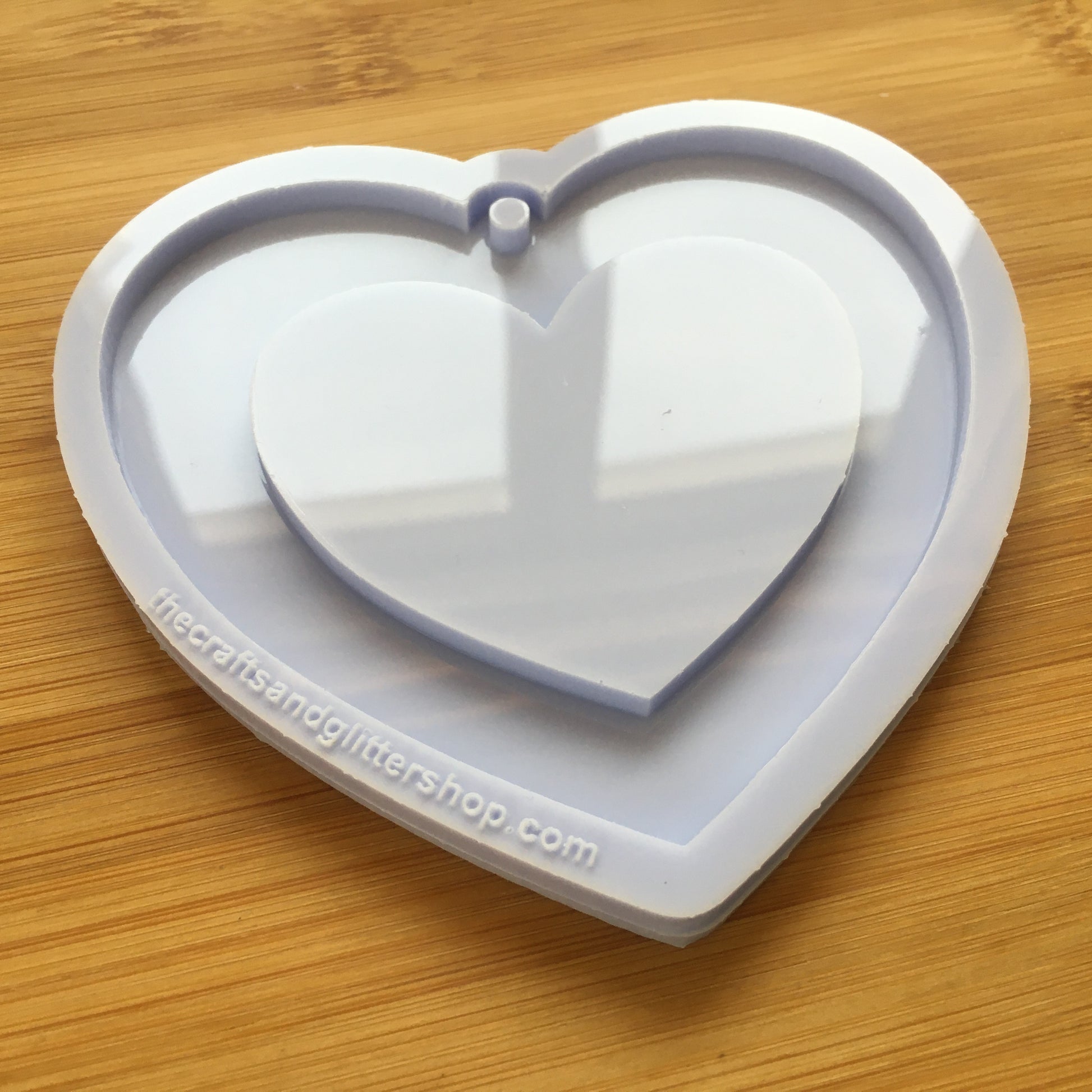 4" Heart Silicone Mold
