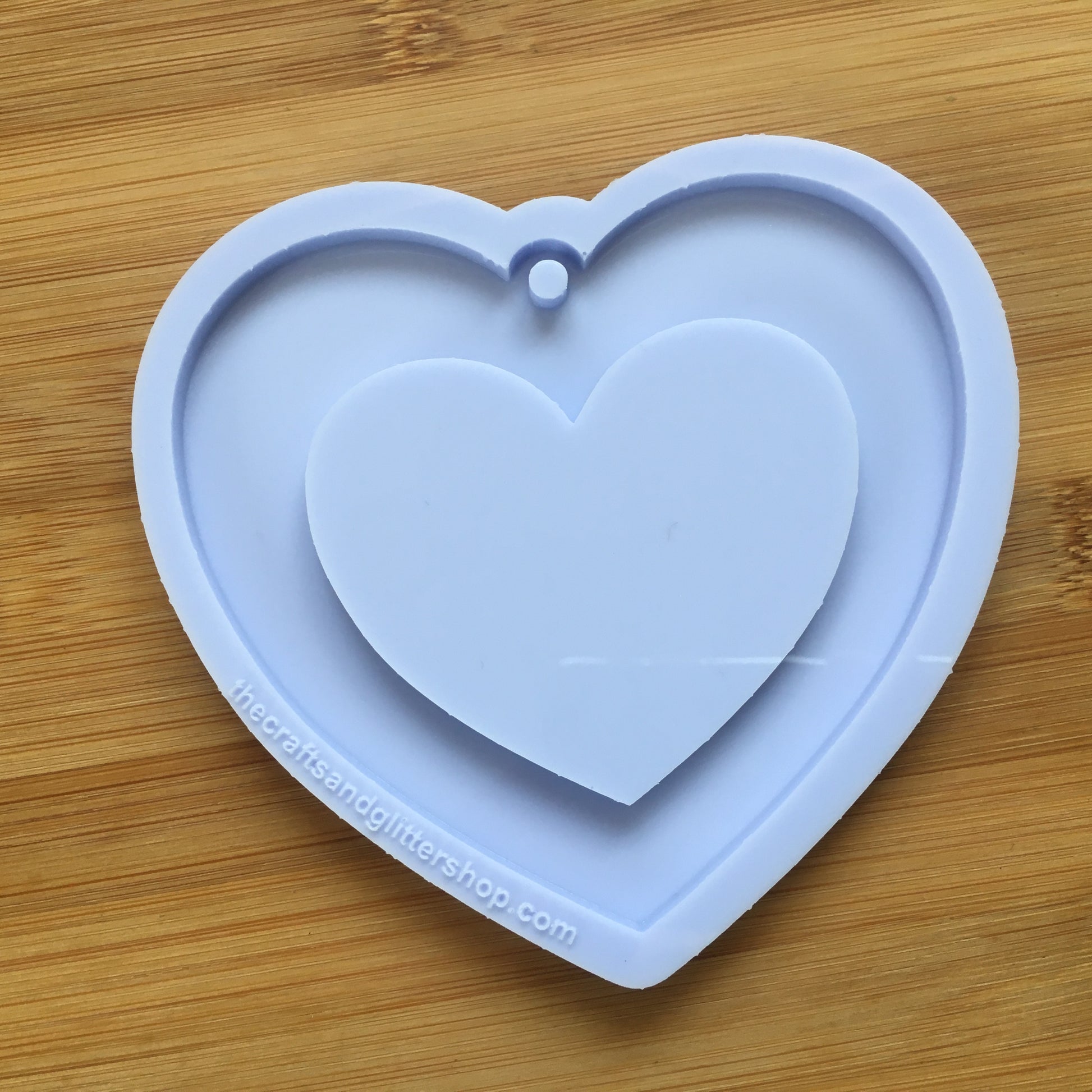 4" Heart Silicone Mold