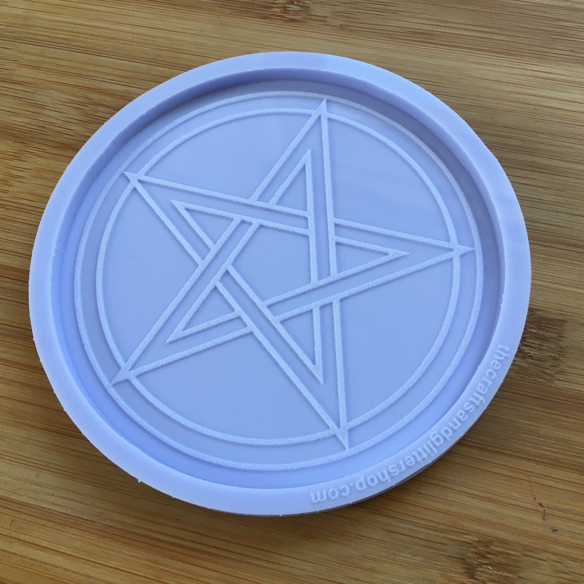 4" Pentagram Silicone Mold