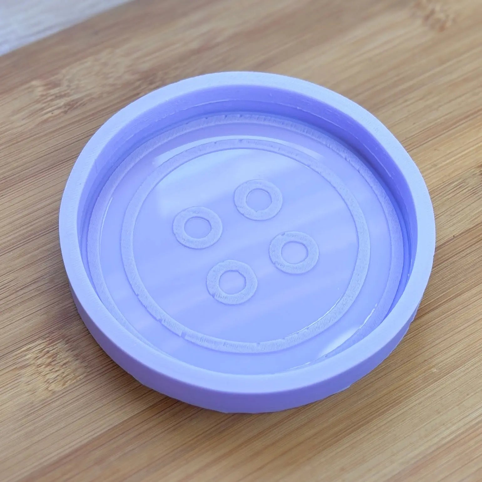 4 inch Button Silicone Mold