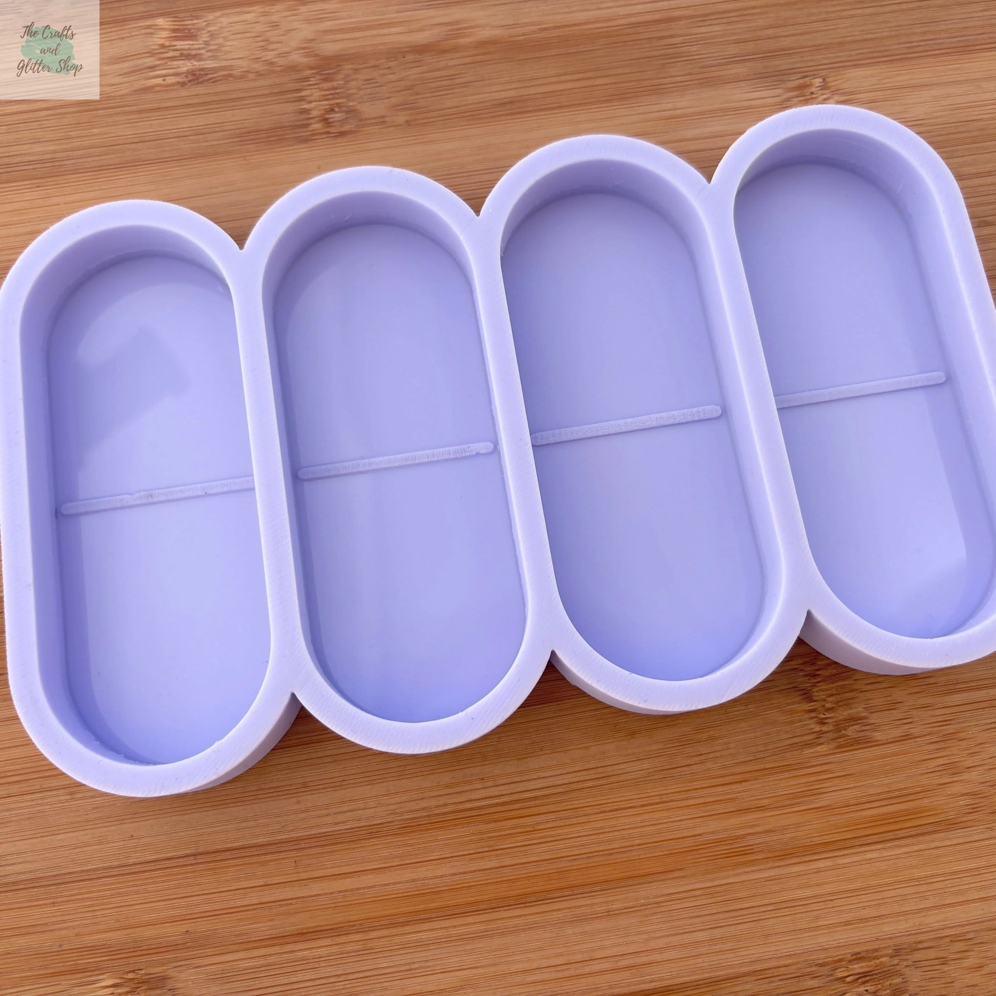 4 inch Capsule Silicone Mold - The Crafts and Glitter Shop