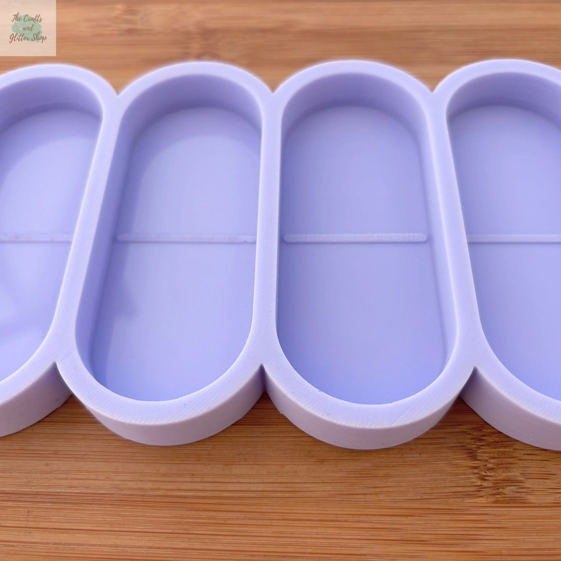 4 inch Capsule Silicone Mold - The Crafts and Glitter Shop