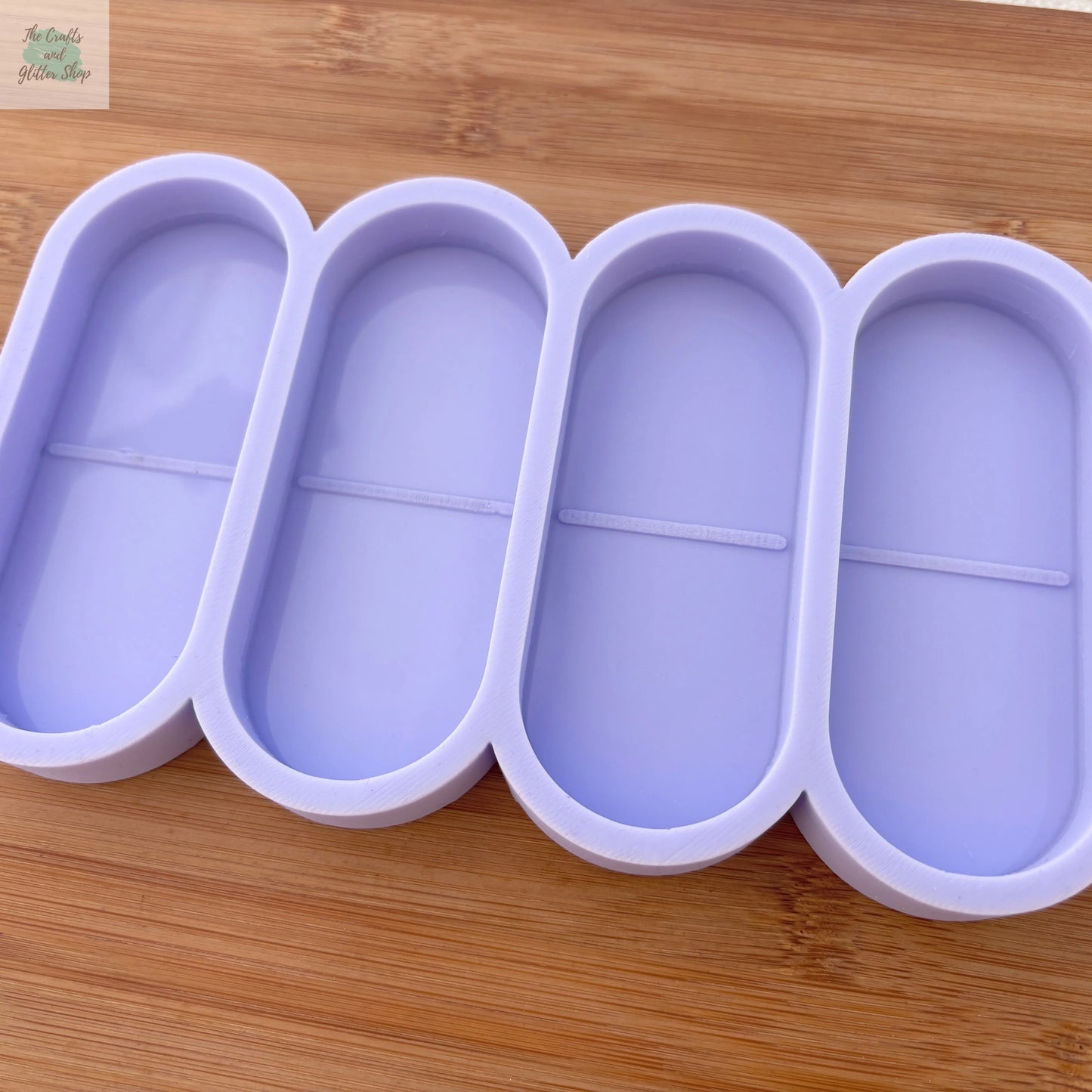 4 inch Capsule Silicone Mold - The Crafts and Glitter Shop