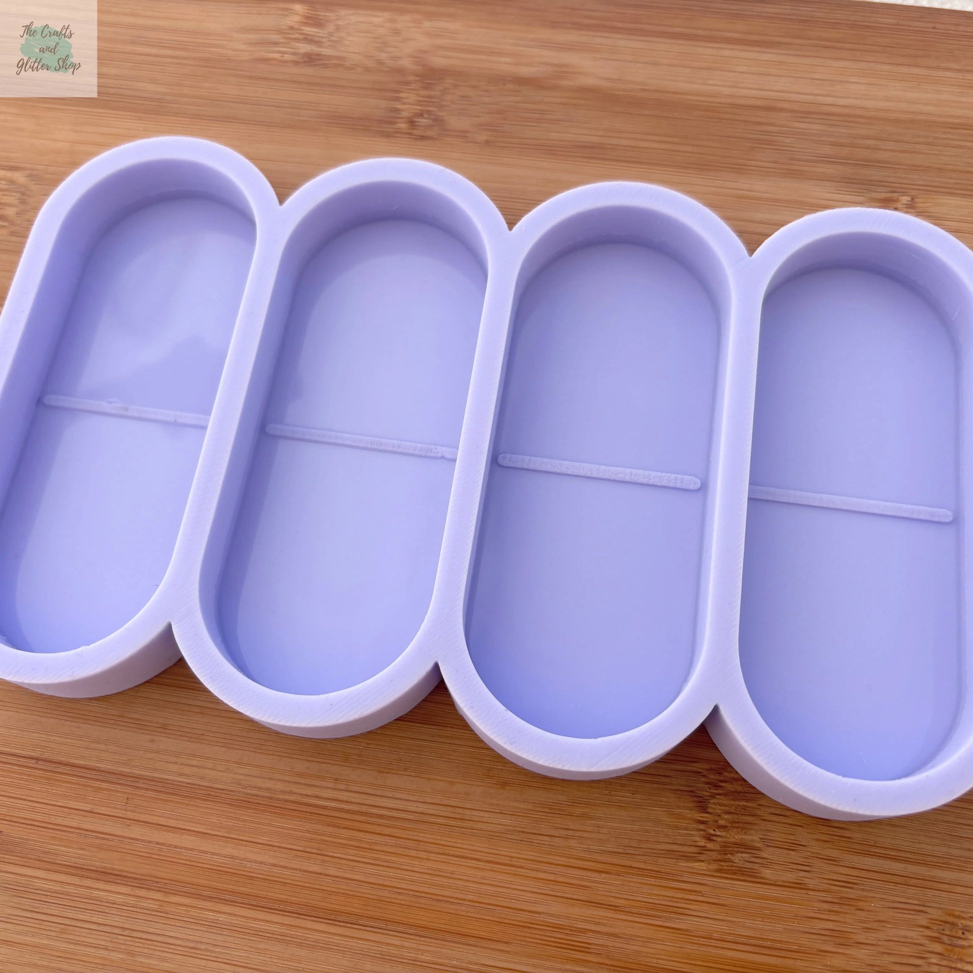 4 inch Capsule Silicone Mold - The Crafts and Glitter Shop