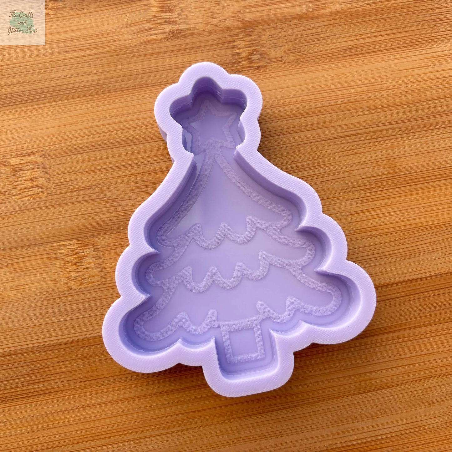 4 inch Christmas Tree Silicone Mold - The Crafts and Glitter Shop