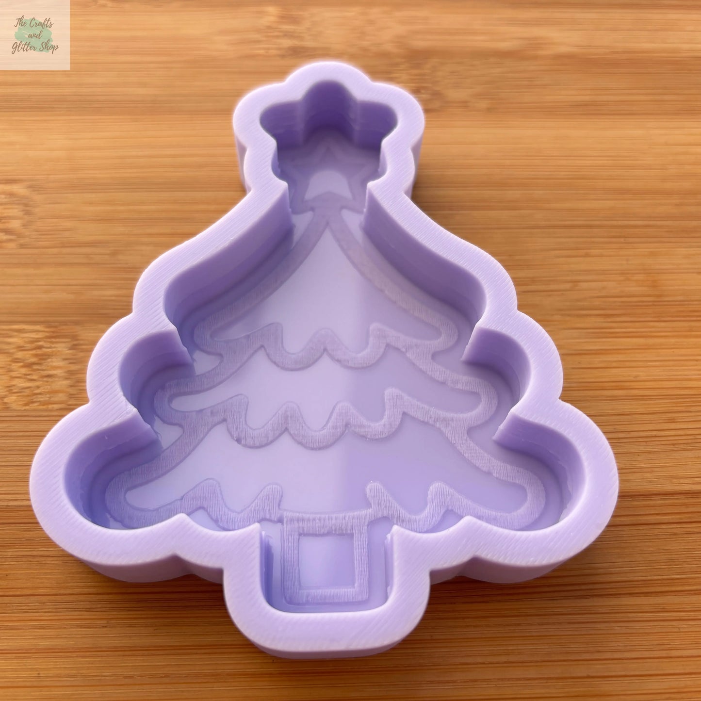 4 inch Christmas Tree Silicone Mold - The Crafts and Glitter Shop