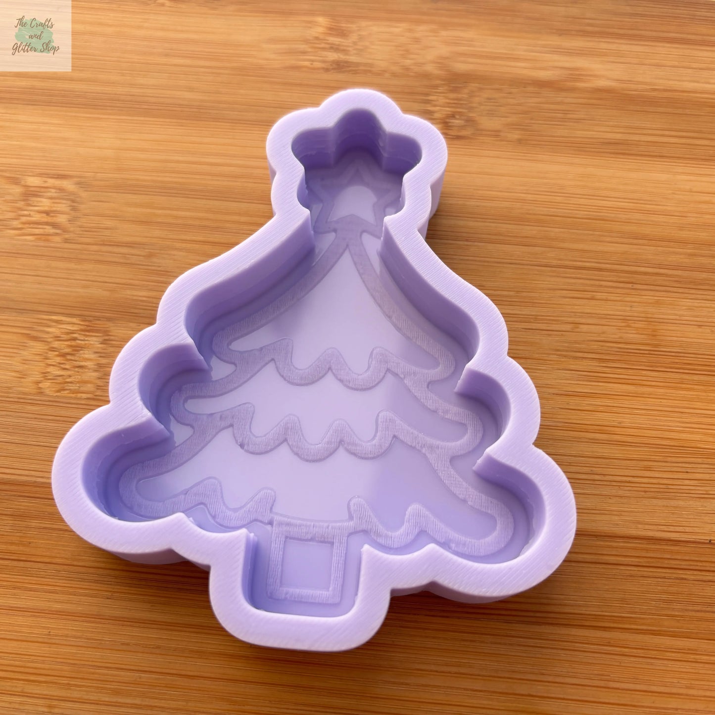 4 inch Christmas Tree Silicone Mold - The Crafts and Glitter Shop