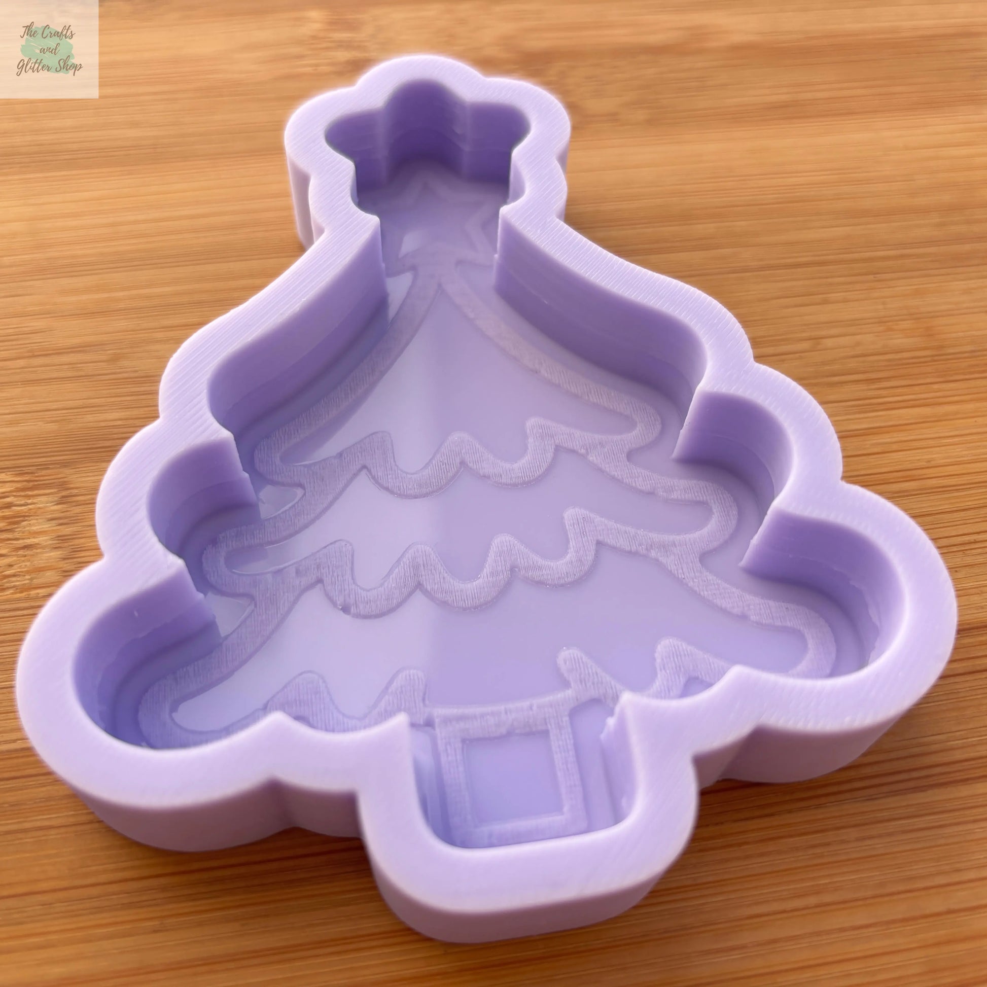 4 inch Christmas Tree Silicone Mold - The Crafts and Glitter Shop