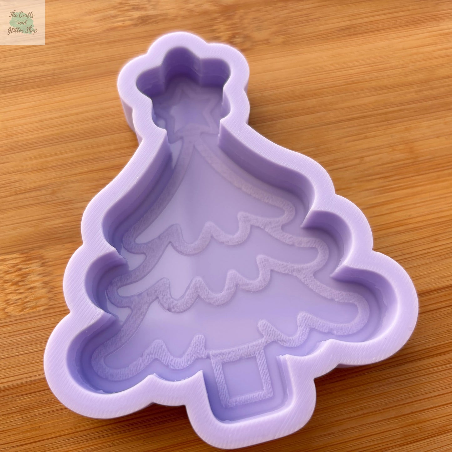 4 inch Christmas Tree Silicone Mold - The Crafts and Glitter Shop