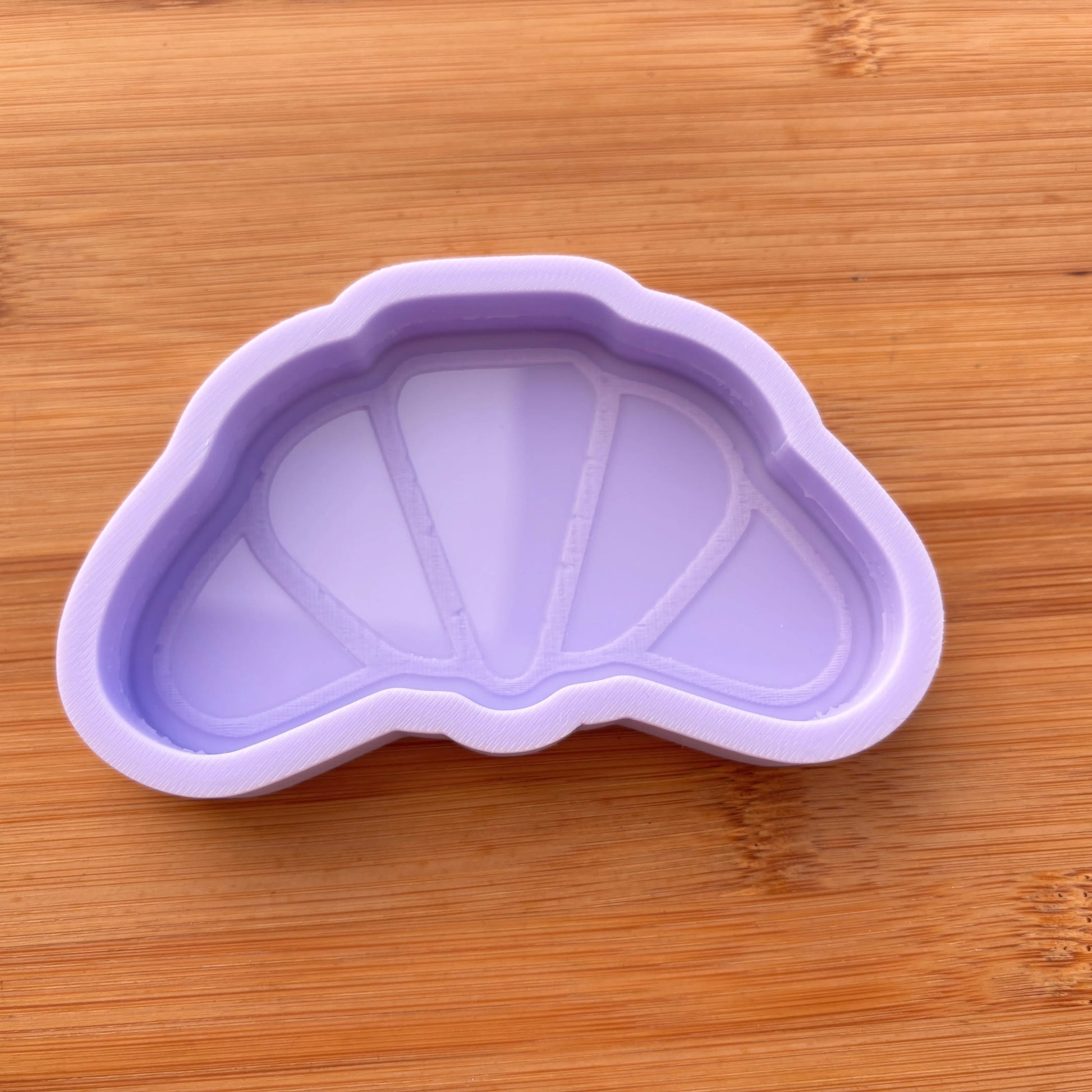 4 inch Croissant Silicone Mold - The Crafts and Glitter Shop