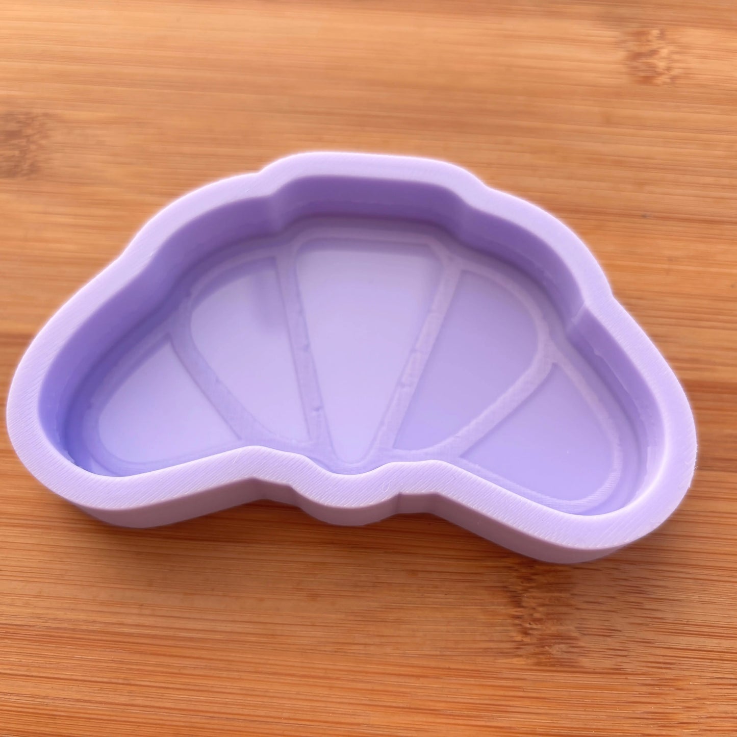 4 inch Croissant Silicone Mold - The Crafts and Glitter Shop