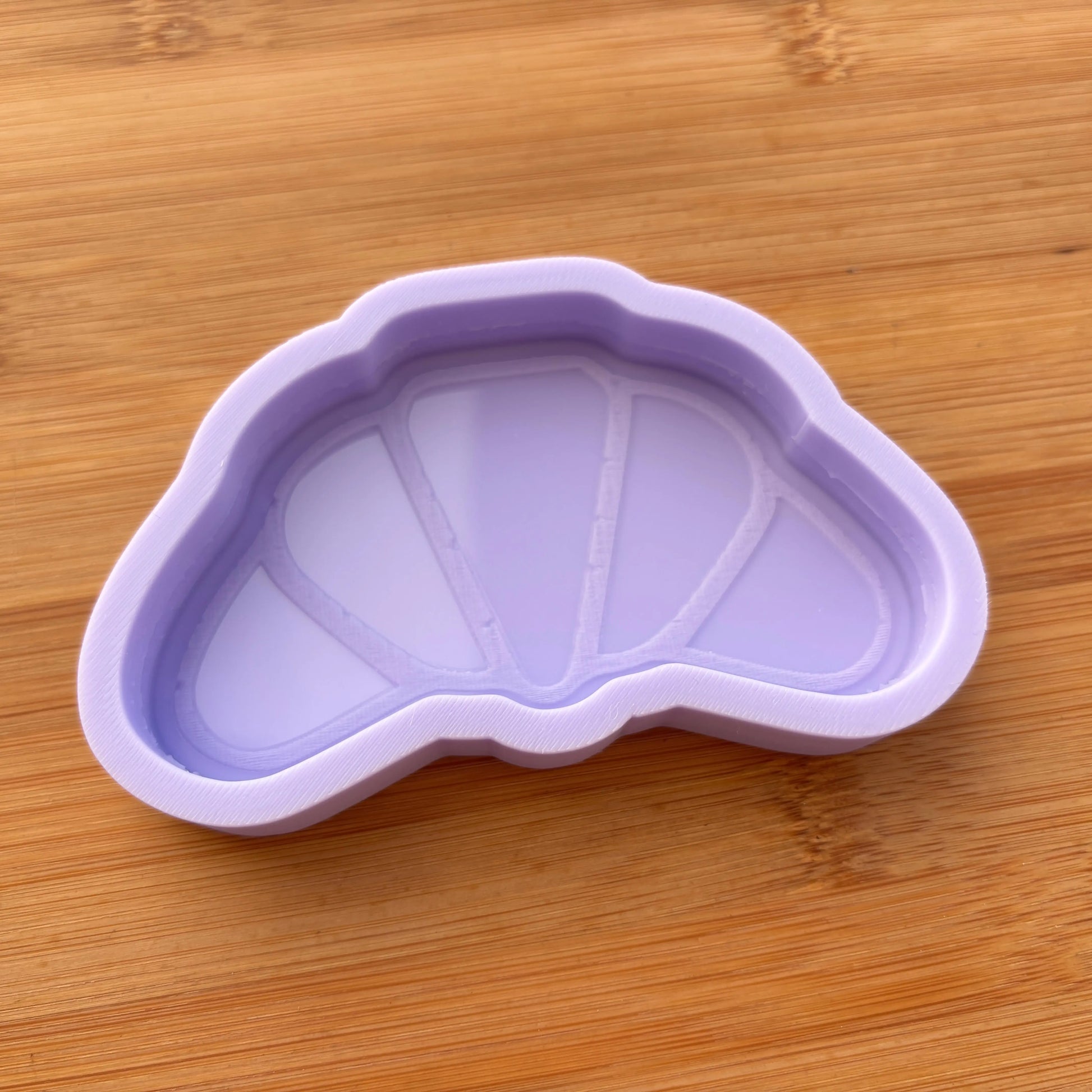 4 inch Croissant Silicone Mold - The Crafts and Glitter Shop