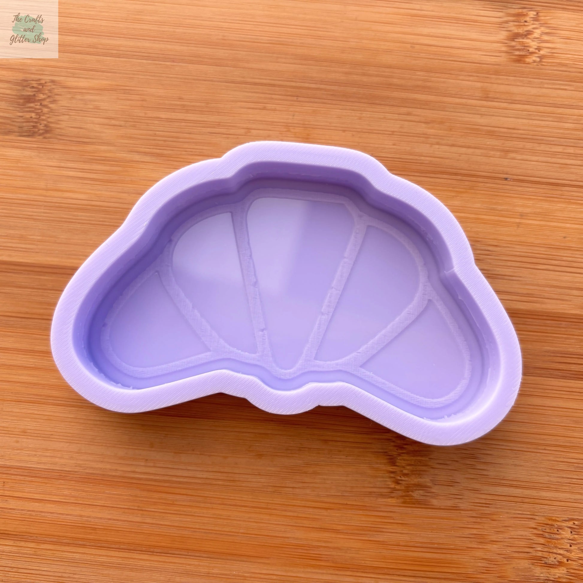 4 inch Croissant Silicone Mold - The Crafts and Glitter Shop