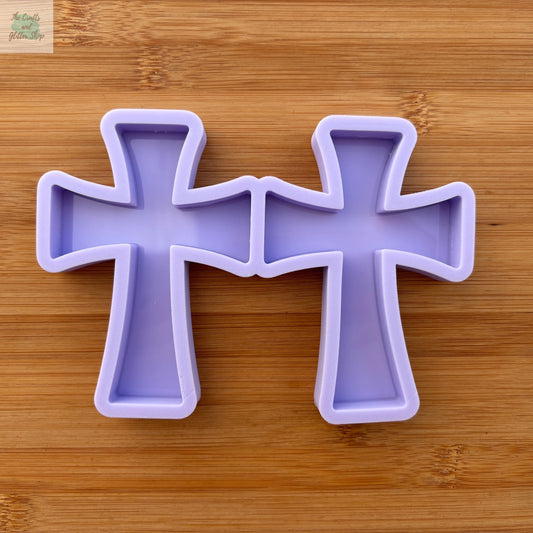 4 inch Cross Silicone Mold - The Crafts and Glitter Shop