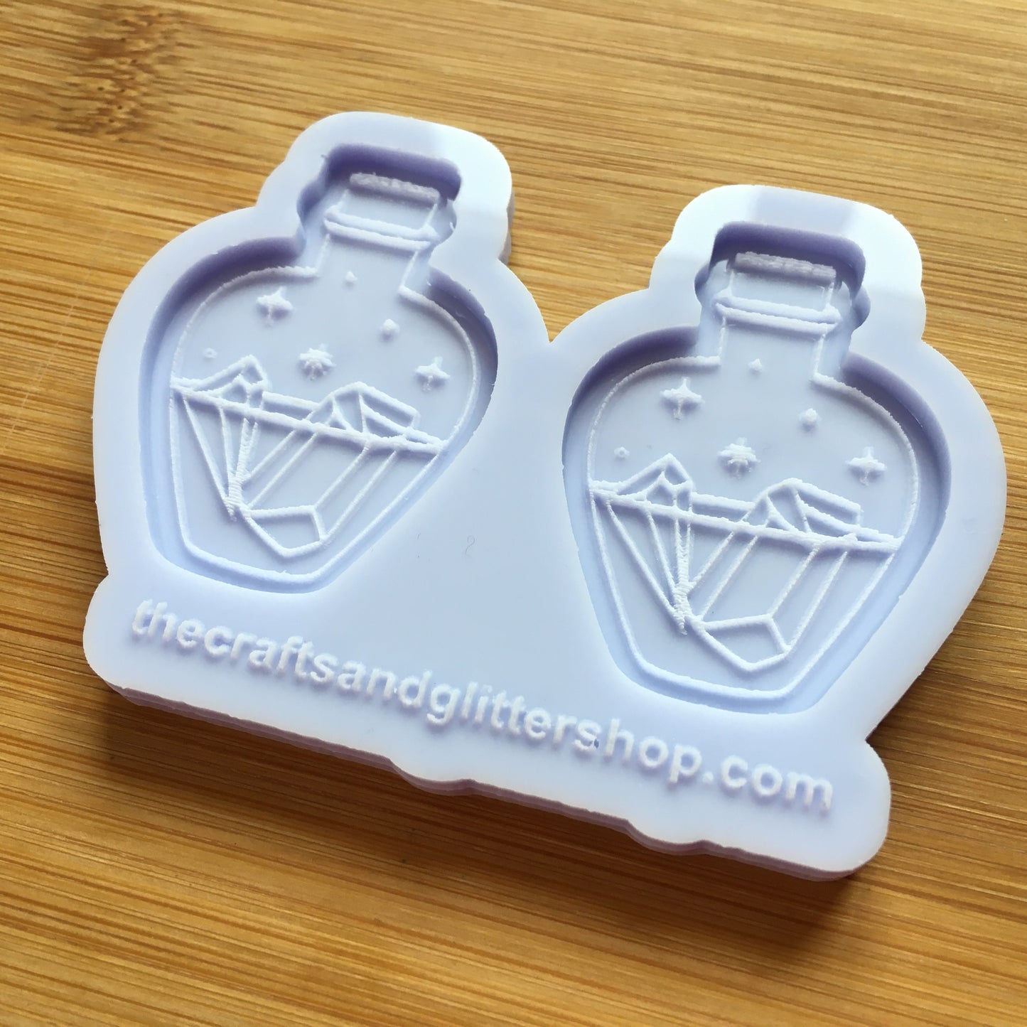 44mm Crystal Jar Silicone Mold