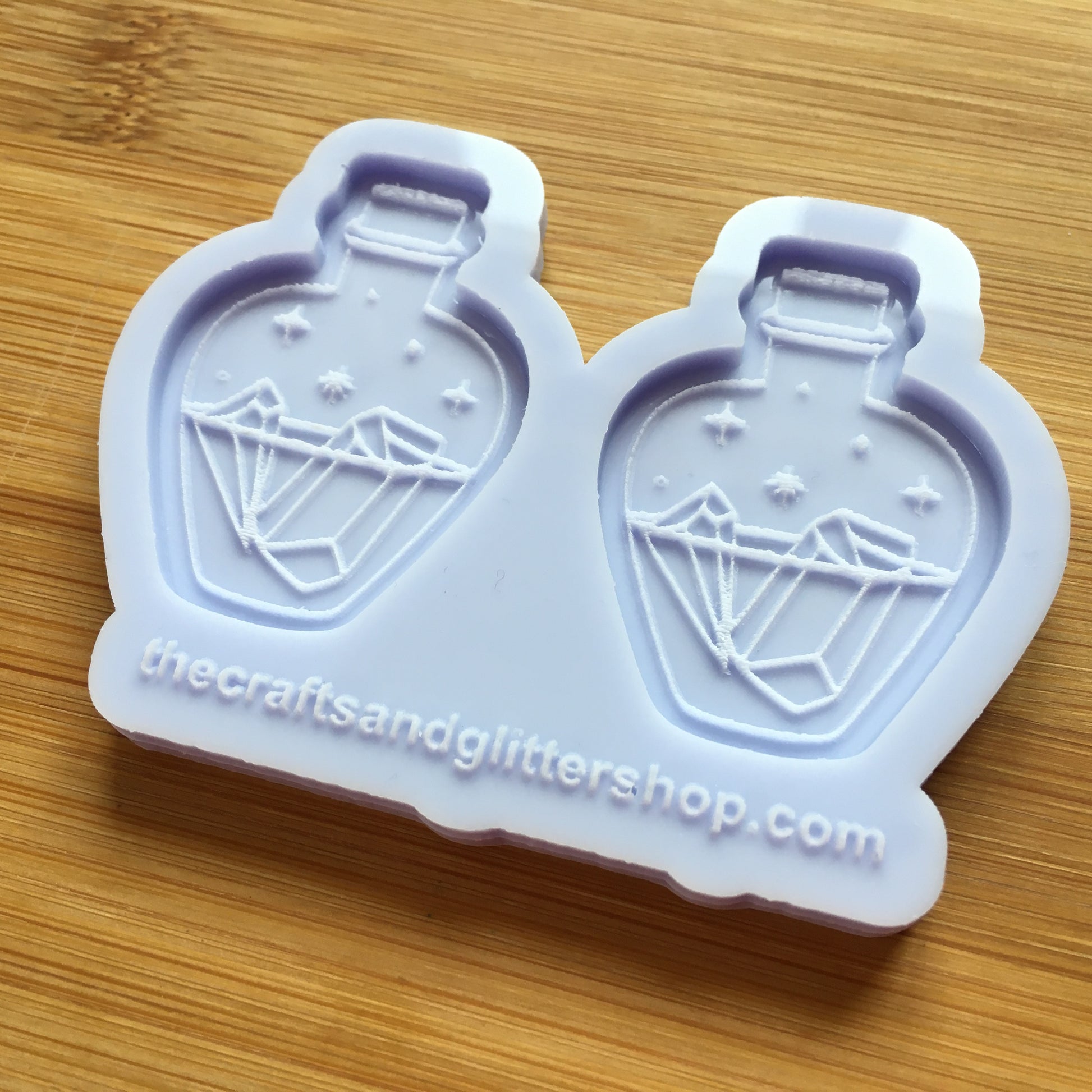 44mm Crystal Jar Silicone Mold